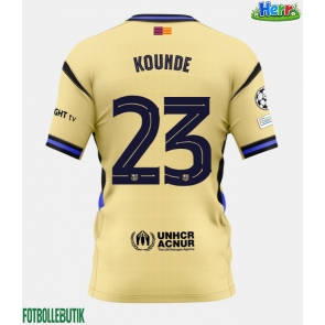 Barcelona Jules Kounde #23 Bortatröja 2025-26 Kortärmad